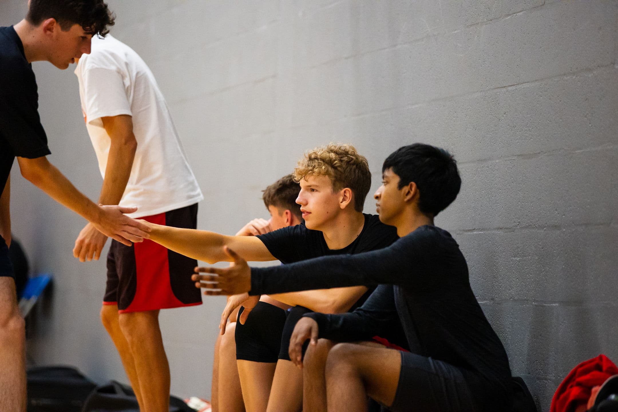 Wirral Bears players during a session